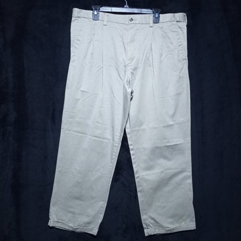 George Men's Dress Pants Size‎ 38X29 Light Gray 100% Cotton #1217